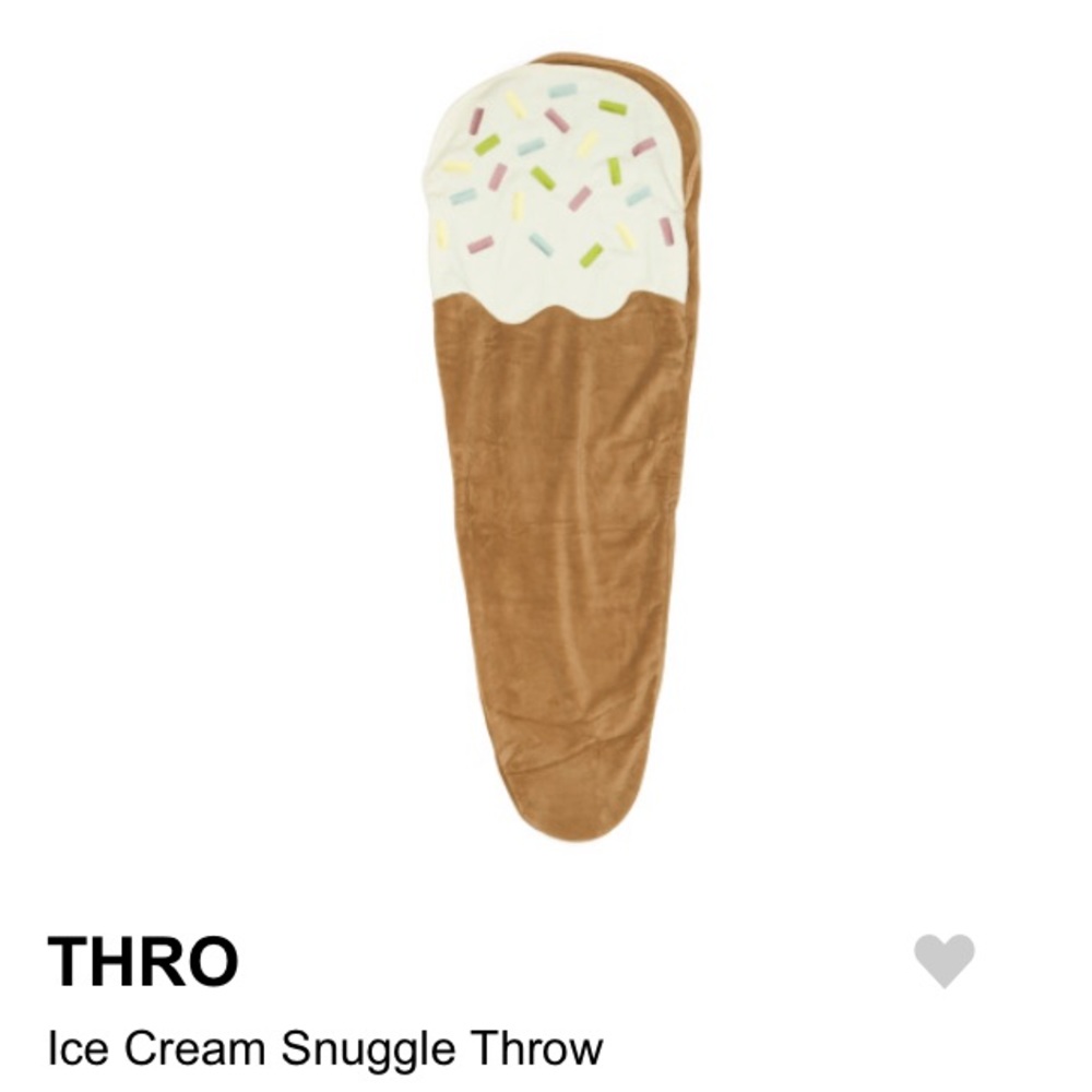 Ice cream blanket/ sleeping bag